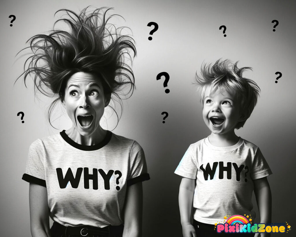 The little boy often asks why - pixikidzone.com