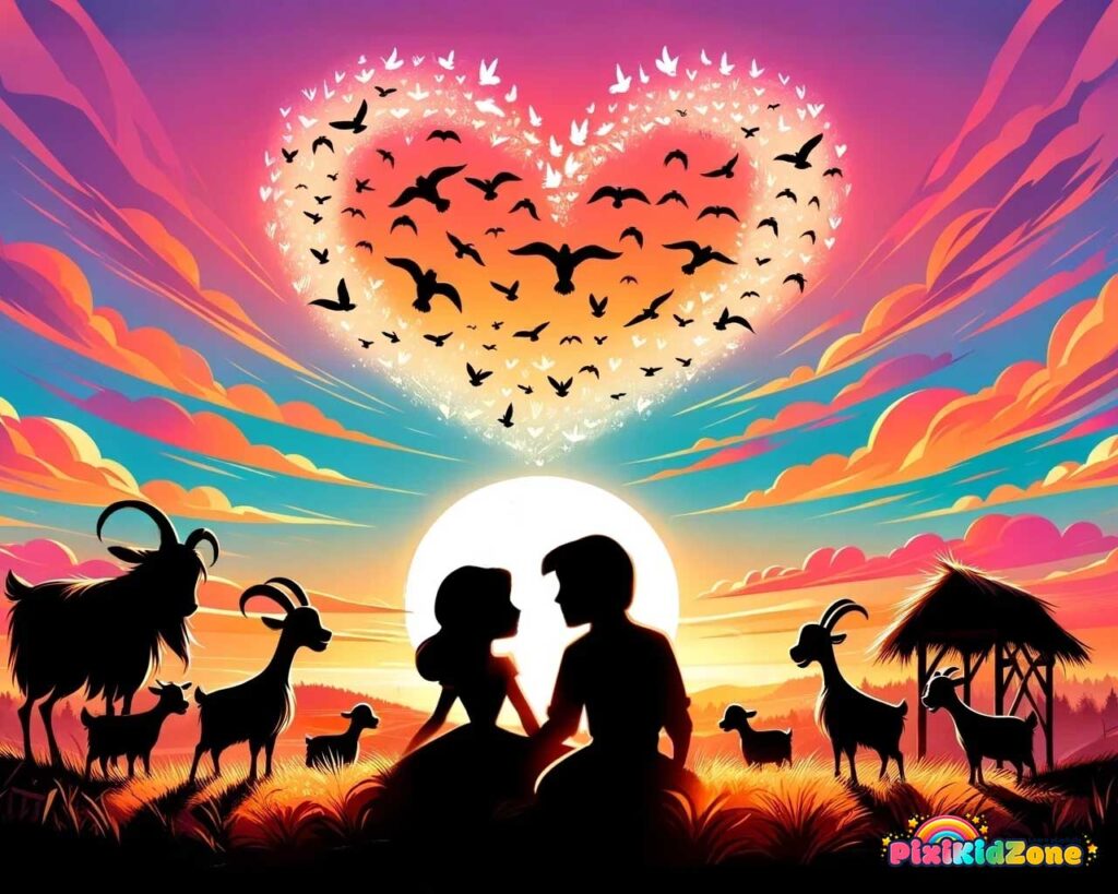 Princess Anna and the goat herder fell in love with each other - pixikidzone.com