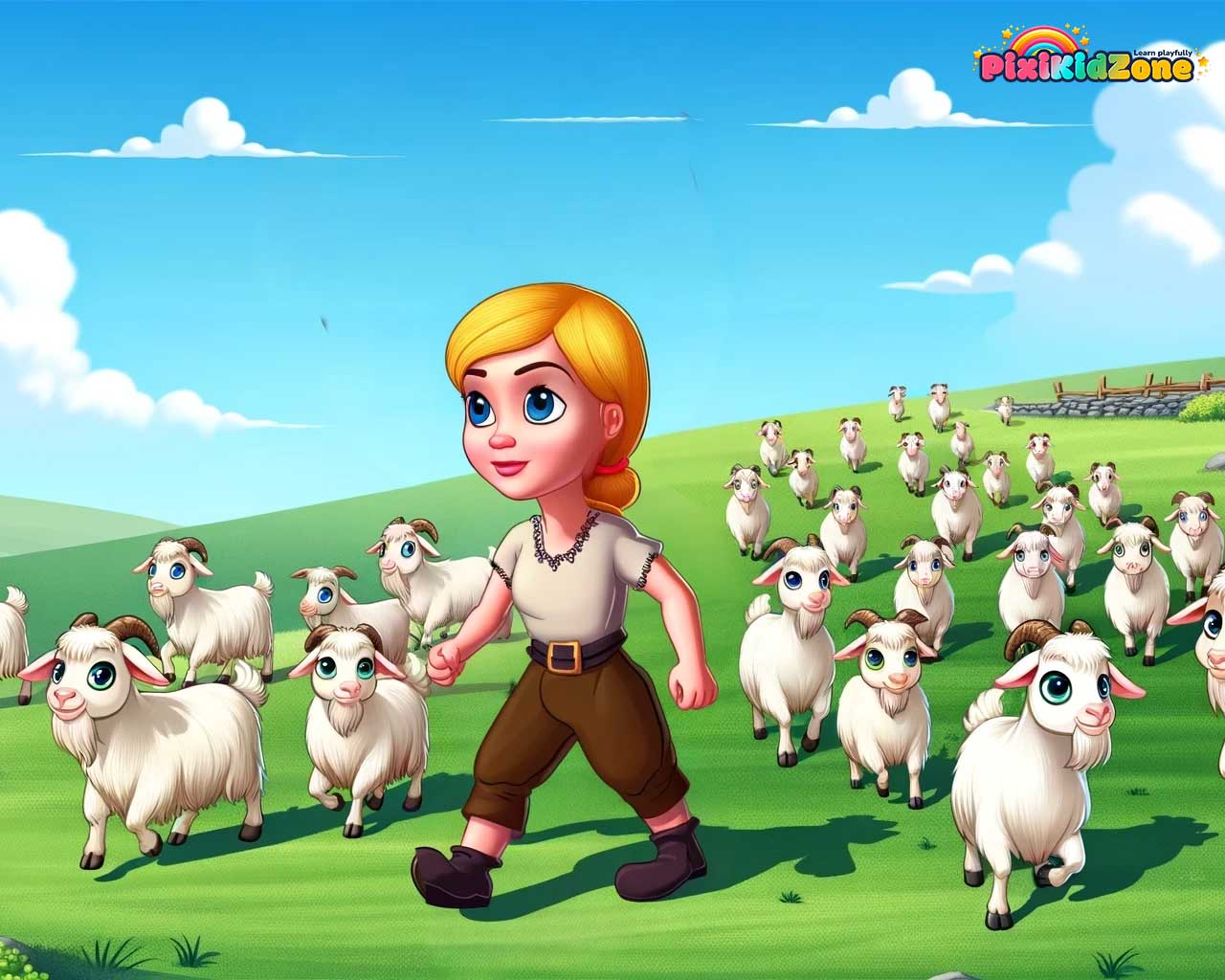 Princess Anna is the goat herder - pixikidzone.com