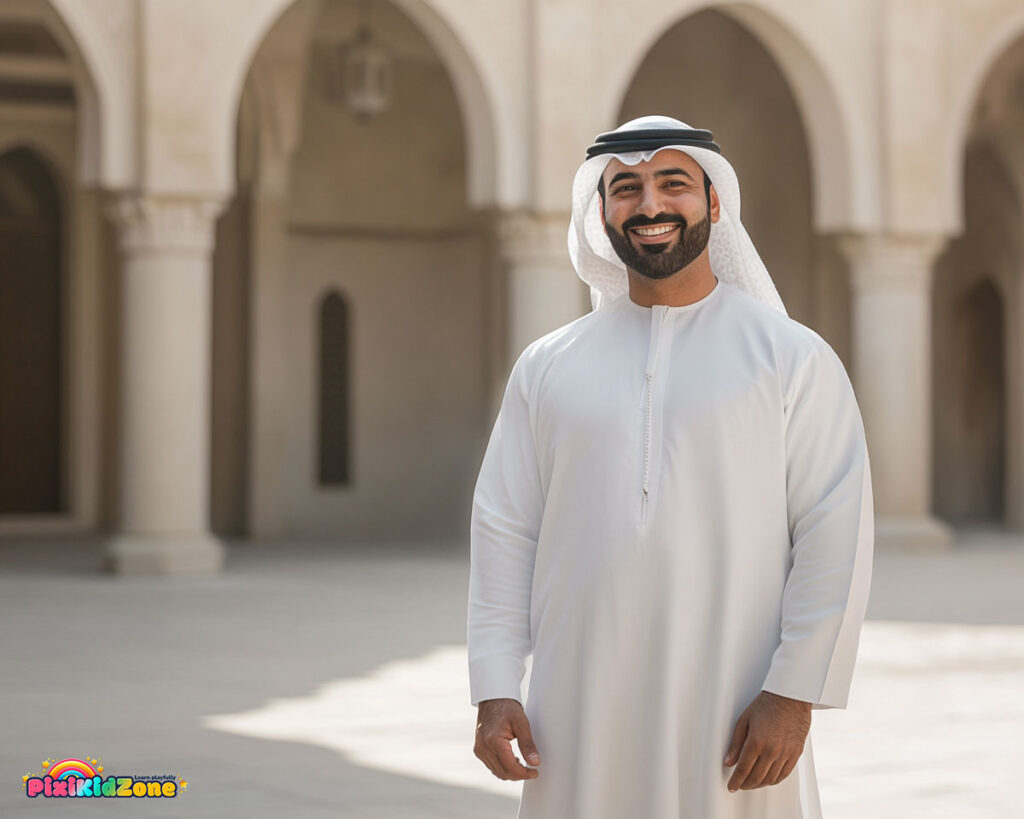 Arab man from gulf region - pixikidzone.com