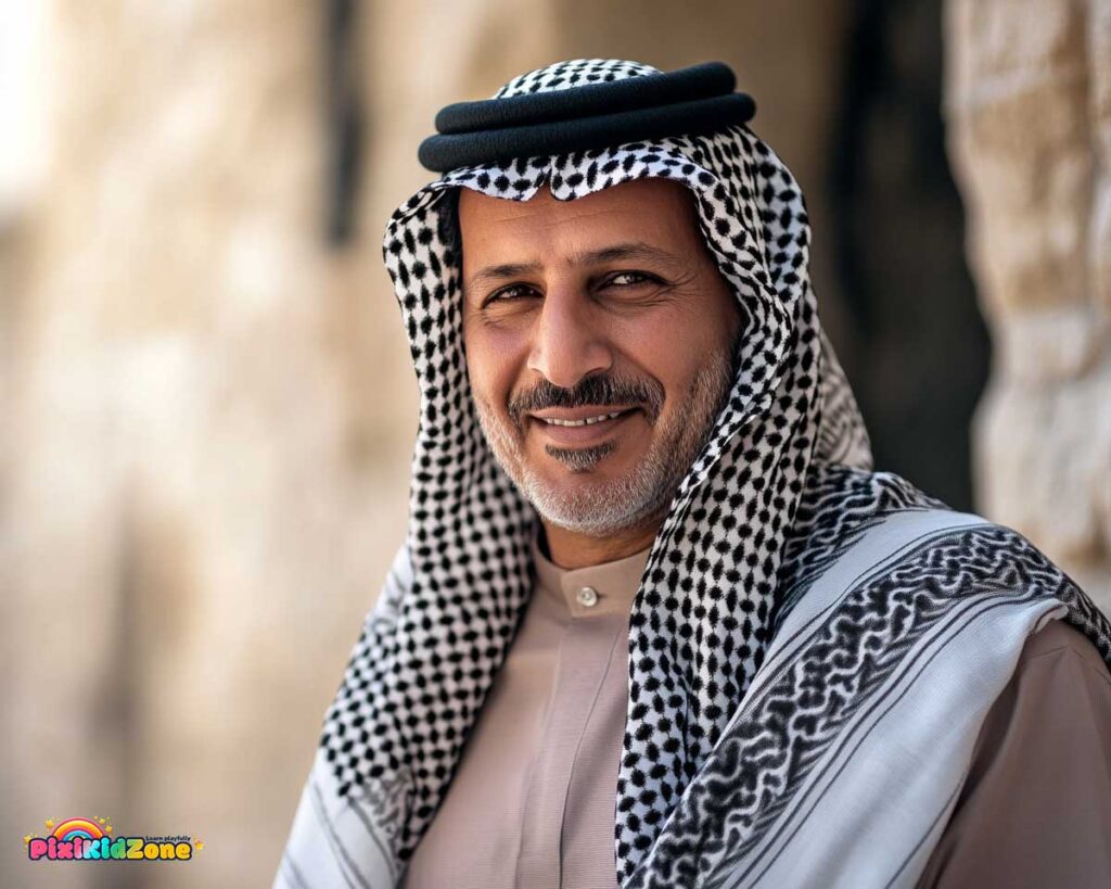 Arab man from levant region - pixikidzone.com